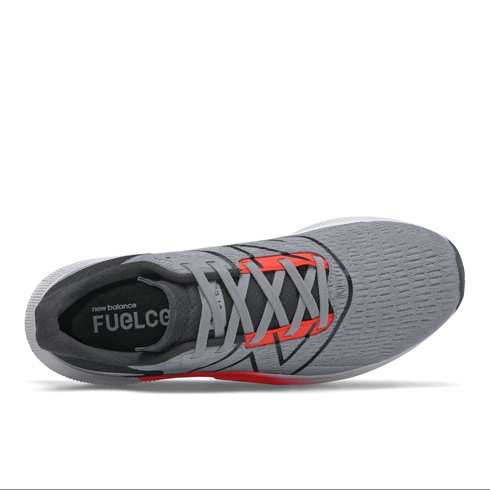 Men's New Balance FuelCell Propel v2 Steel With Black And Neo Flame